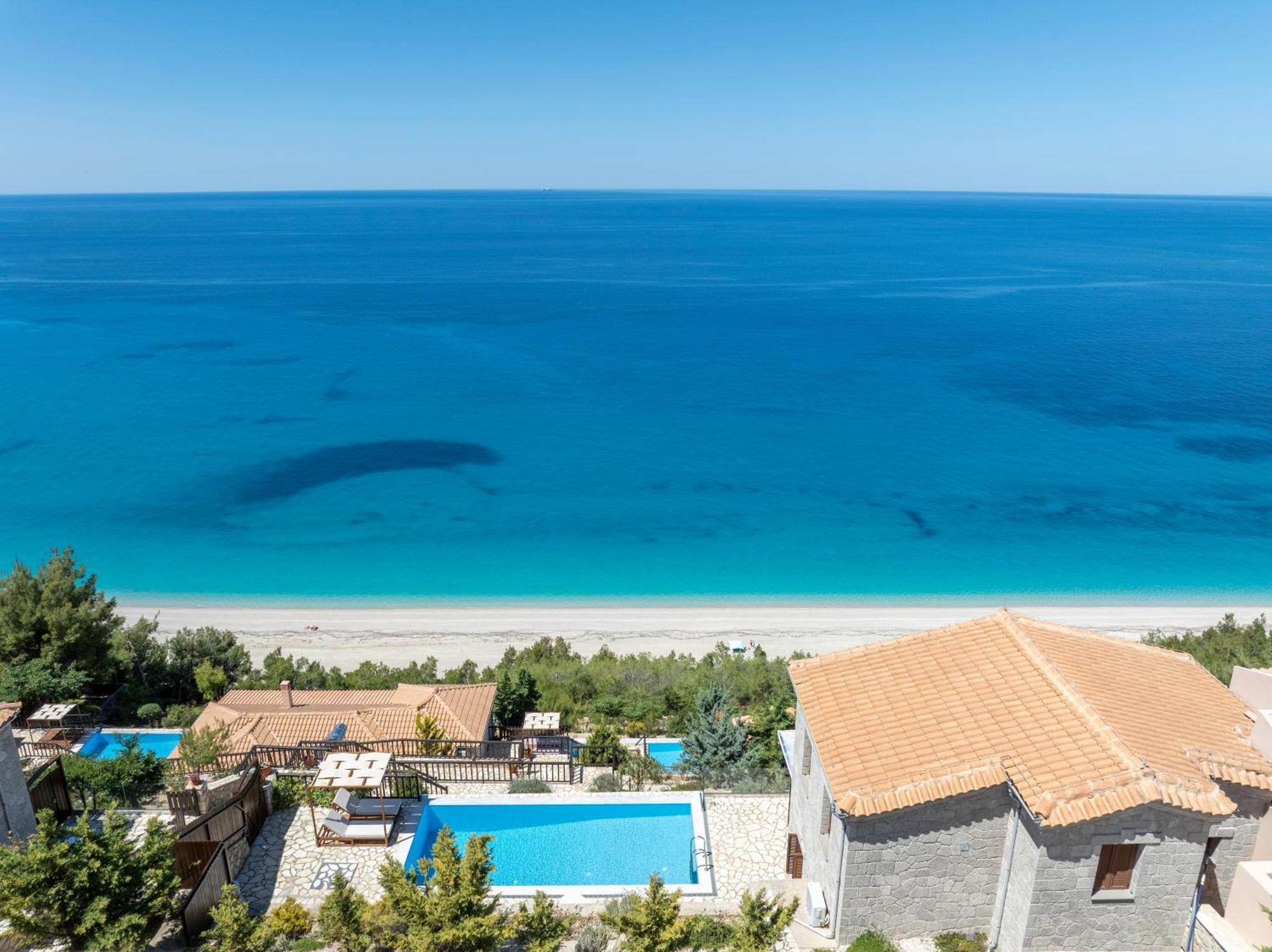 Milos Paradise Luxury Villas Айос-Никитас Экстерьер фото