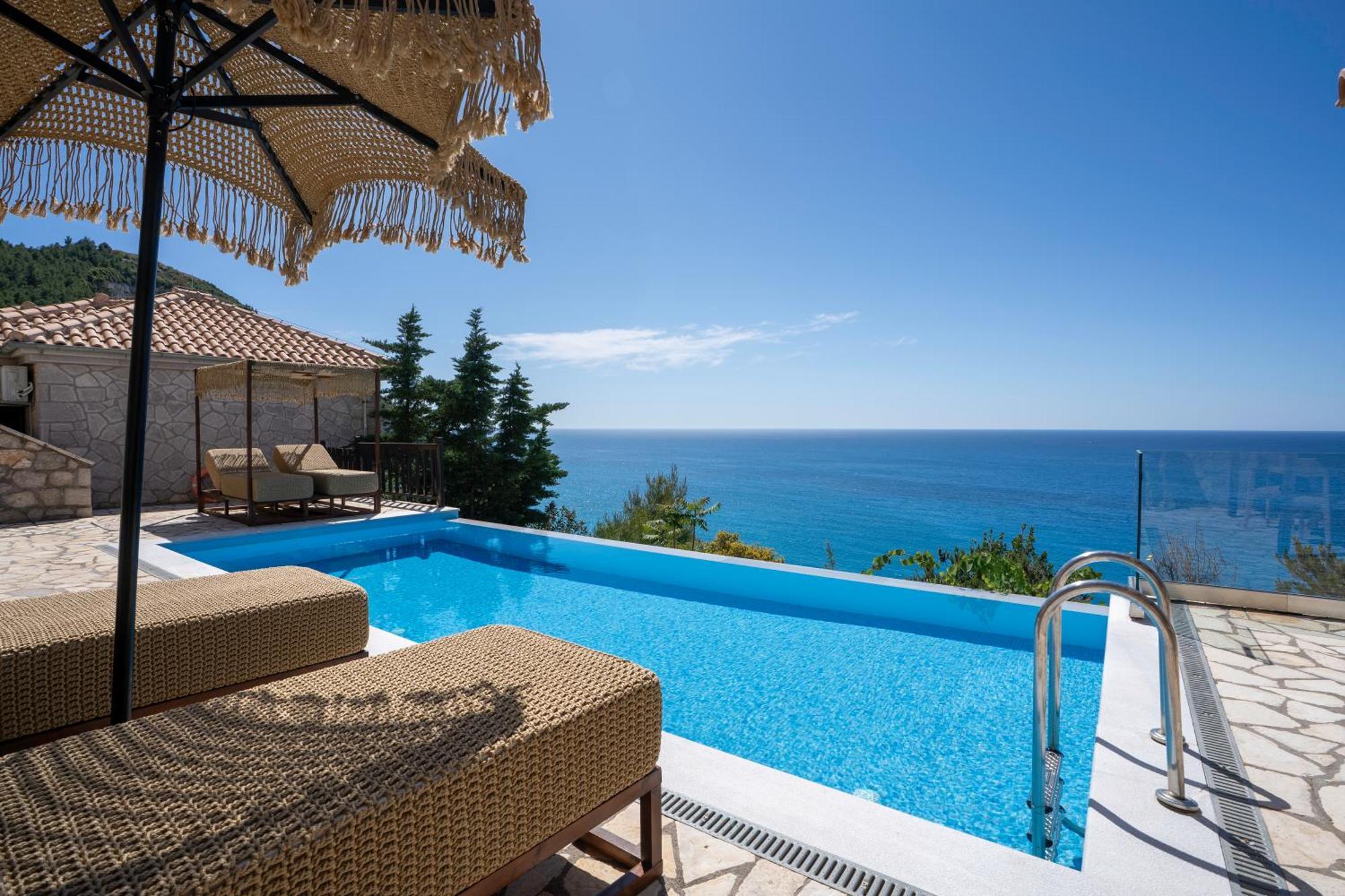 Milos Paradise Luxury Villas Айос-Никитас Экстерьер фото