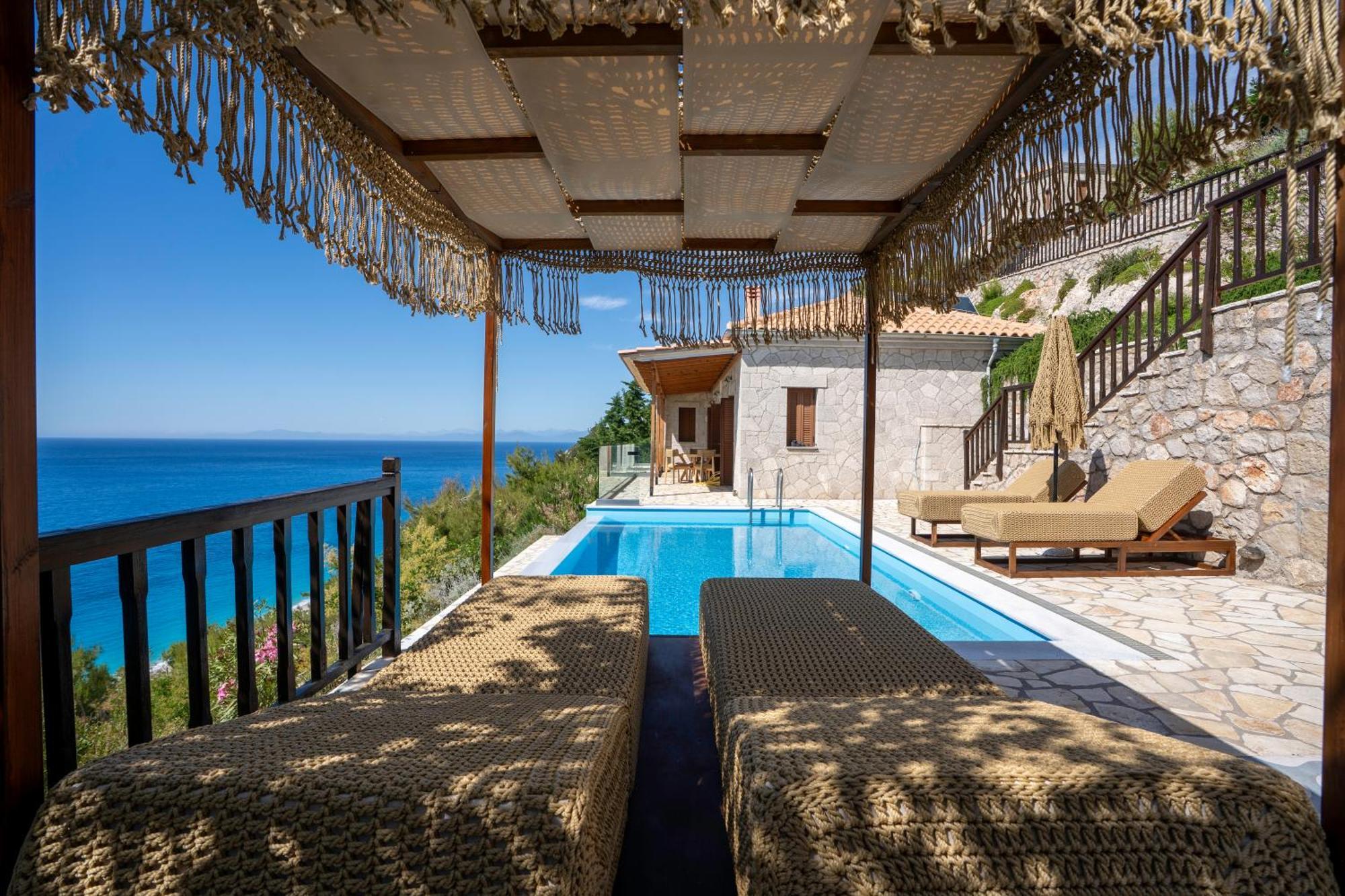 Milos Paradise Luxury Villas Айос-Никитас Экстерьер фото