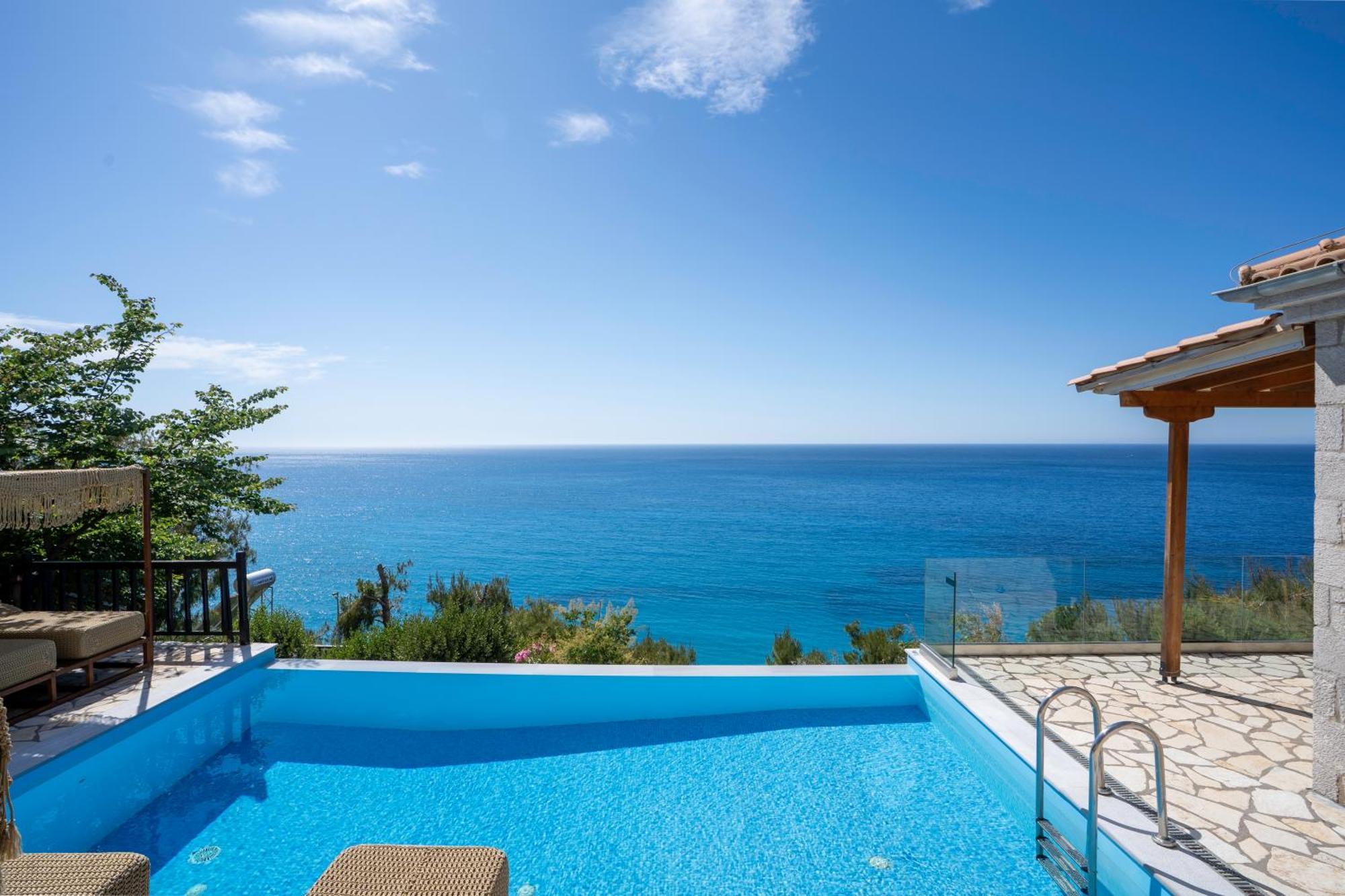 Milos Paradise Luxury Villas Айос-Никитас Экстерьер фото